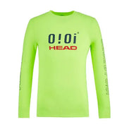HEAD x 5252 by O!Oi - Logo Basic Rash Guard - Men (Neon Yellow) - HEAD - Swimwear - Harumio