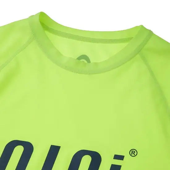 HEAD x 5252 by O!Oi - Logo Basic Rash Guard - Men (Neon Yellow) - HEAD - Swimwear - Harumio