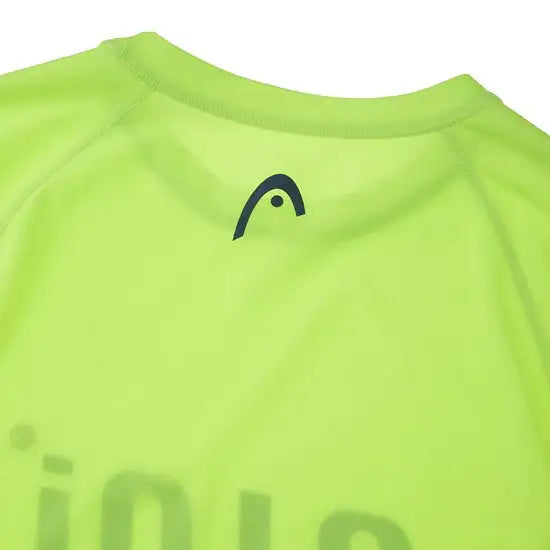 HEAD x 5252 by O!Oi - Logo Basic Rash Guard - Men (Neon Yellow) - HEAD - Swimwear - Harumio