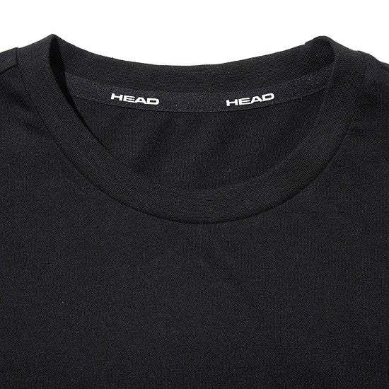 HEAD x 5252 by O!Oi - Side Logo T-shirt - Black - HEAD - Clothing - Harumio