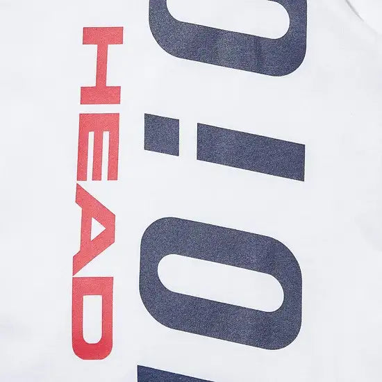 HEAD x 5252 by O!Oi - Side Logo T-shirt - White - HEAD - Clothing - Harumio