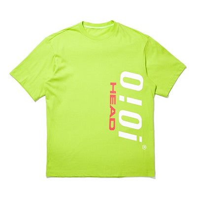 HEAD x 5252 by O!Oi - Side Logo T-shirt - Yellow