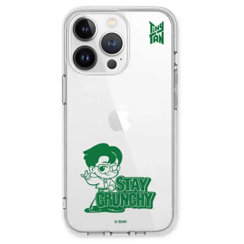 BTS - TinyTAN TinyMART Transparent Jelly Phone Case - Jimin - BTS - Accessories - Harumio