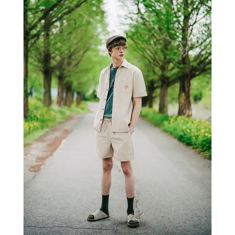 WVProject x Anne of Green Gables - Anne Square Short Pants - WVProject - Shorts - Harumio