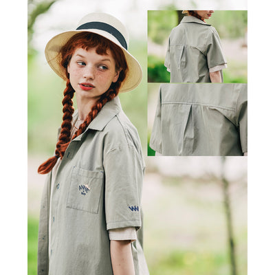 WVProject x Anne of Green Gables - Anne Square Short Sleeve Shirt