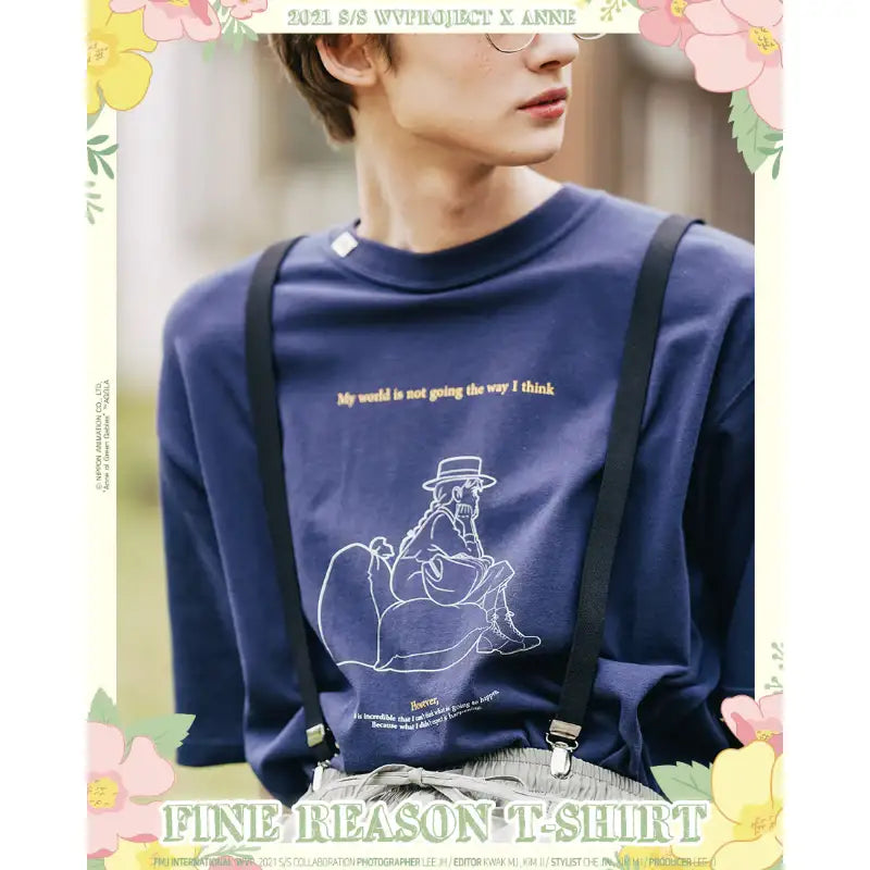 WVProject x Anne of Green Gables - Anne's Short Sleeve T-shirt - WVProject - T-Shirts - Harumio