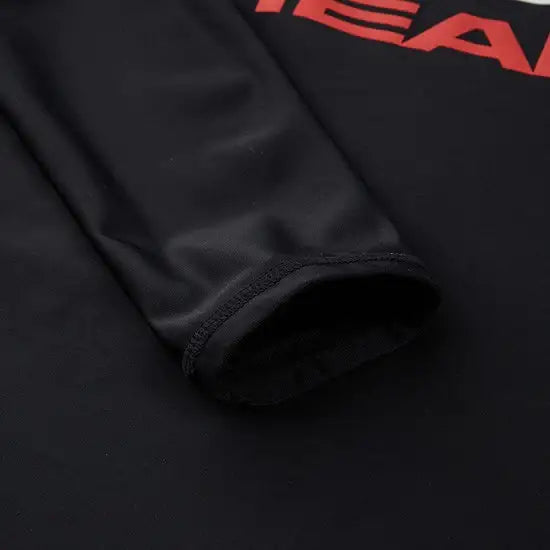 HEAD x 5252 by O!Oi - Logo Basic Rash Guard - Women (Black) - HEAD - Swimwear - Harumio
