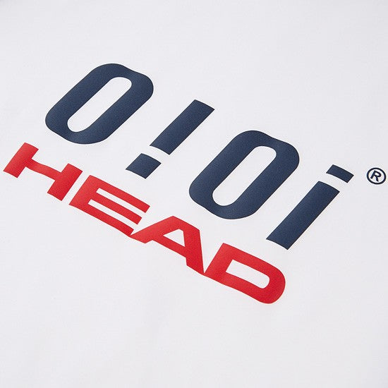 HEAD x 5252 by O!Oi - Logo Basic Rash Guard - Women (White)