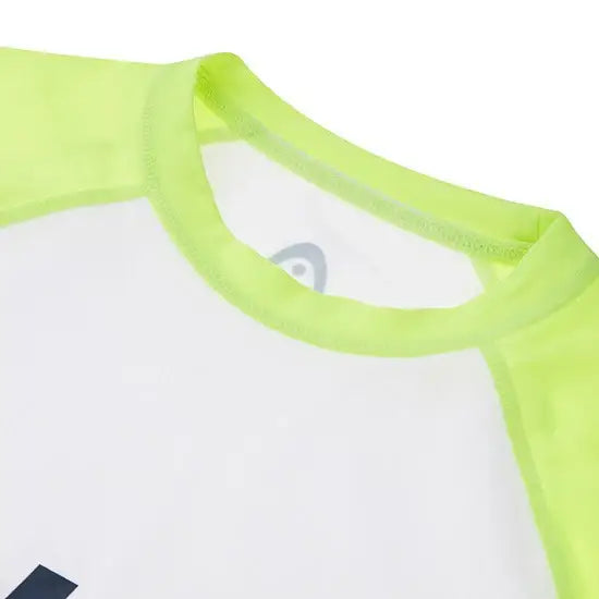 HEAD x 5252 by O!Oi - Logo Basic Rash Guard - Women (Neon Yellow) - HEAD - Swimwear - Harumio