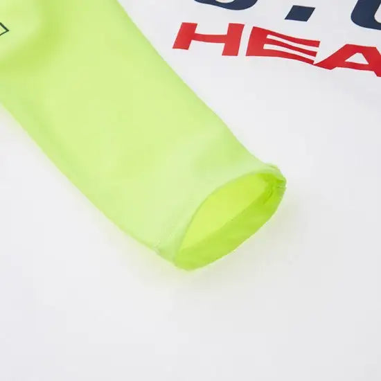 HEAD x 5252 by O!Oi - Logo Basic Rash Guard - Women (Neon Yellow) - HEAD - Swimwear - Harumio