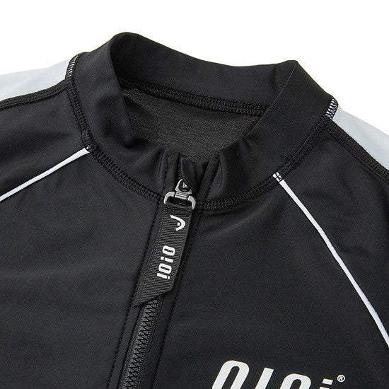 HEAD x 5252 by O!Oi - Crop Rash Guard Zip-Up - Women (Black) - HEAD - Swimwear - Harumio