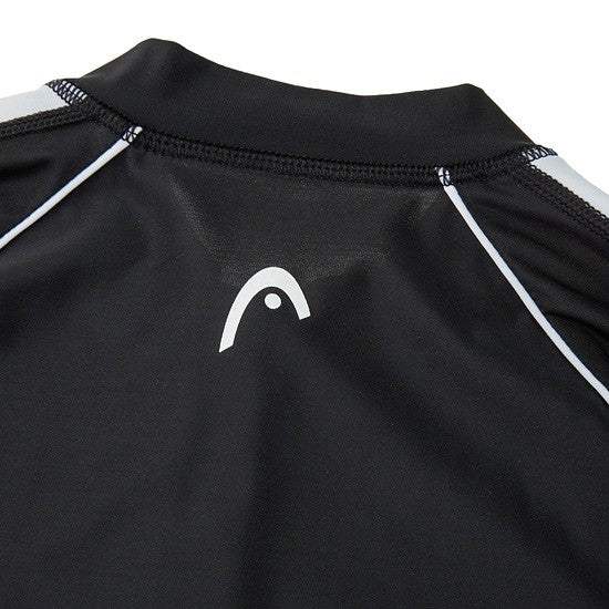 HEAD x 5252 by O!Oi - Crop Rash Guard Zip-Up - Women (Black) - HEAD - Swimwear - Harumio