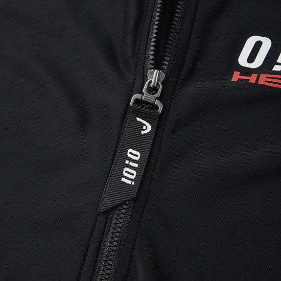 HEAD x 5252 by O!Oi - Crop Rash Guard Zip-Up - Women (Black) - HEAD - Swimwear - Harumio