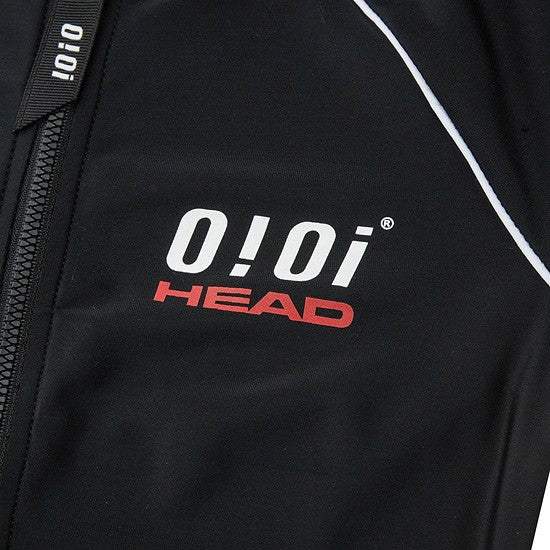 HEAD x 5252 by O!Oi - Crop Rash Guard Zip-Up - Women (Black) - HEAD - Swimwear - Harumio