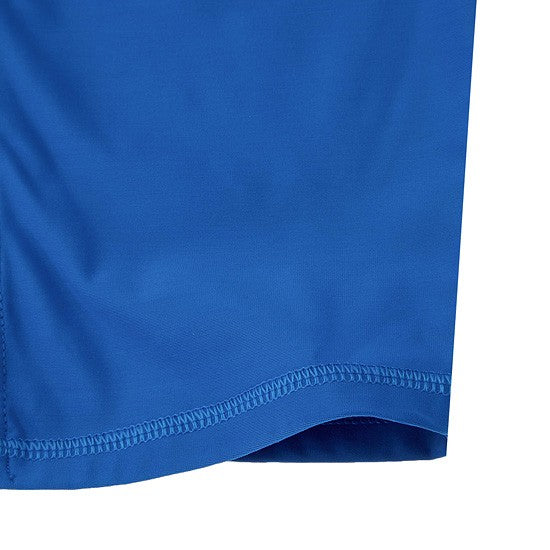 HEAD x 5252 by O!Oi - Crop Rash Guard Zip-Up - Women (Blue)