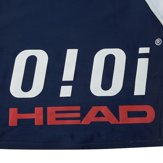 HEAD x 5252 by O!Oi - Crop Rash Guard - Women (Navy)