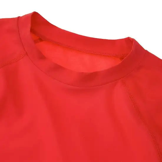 HEAD x 5252 by O!Oi - Crop Rash Guard - Women (Red) - HEAD - Swimwear - Harumio