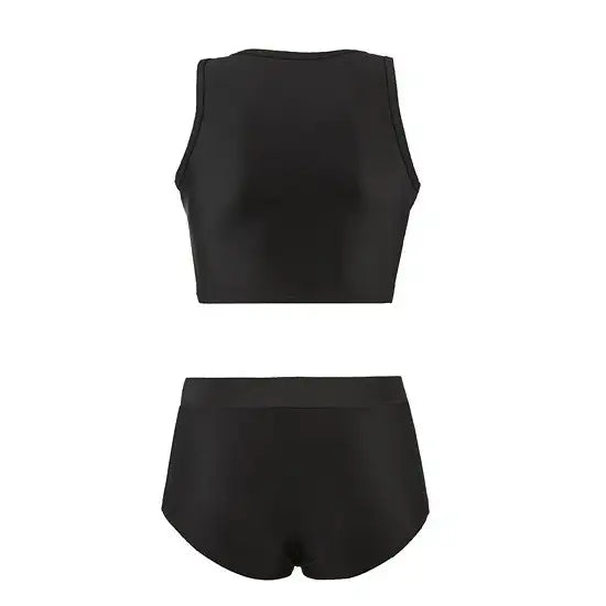 HEAD x 5252 by O!Oi - Logo Point Bikini - Women (Black) - HEAD - Swimwear - Harumio