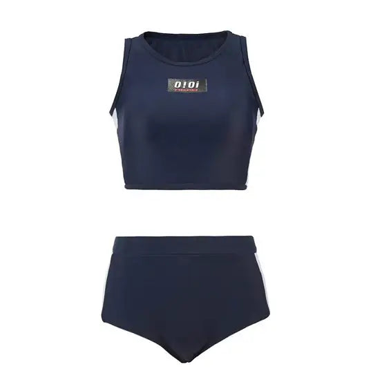 HEAD x 5252 by O!Oi - Logo Point Bikini - Women (Navy) - HEAD - Swimwear - Harumio