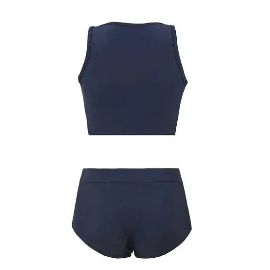 HEAD x 5252 by O!Oi - Logo Point Bikini - Women (Navy) - HEAD - Swimwear - Harumio