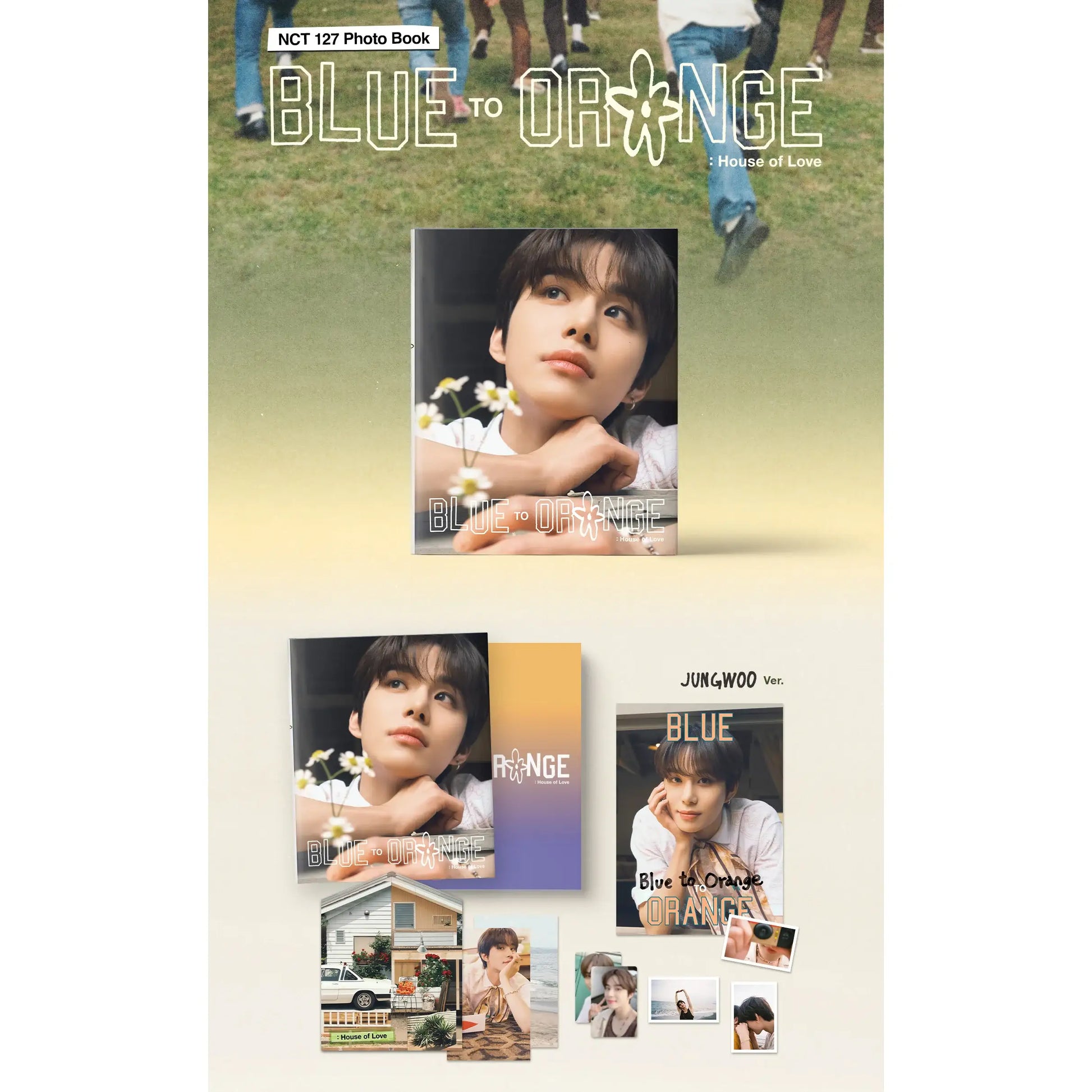 NCT127 - Blue to Orange House of Love Photobook - NCT127 - Photobook - Harumio