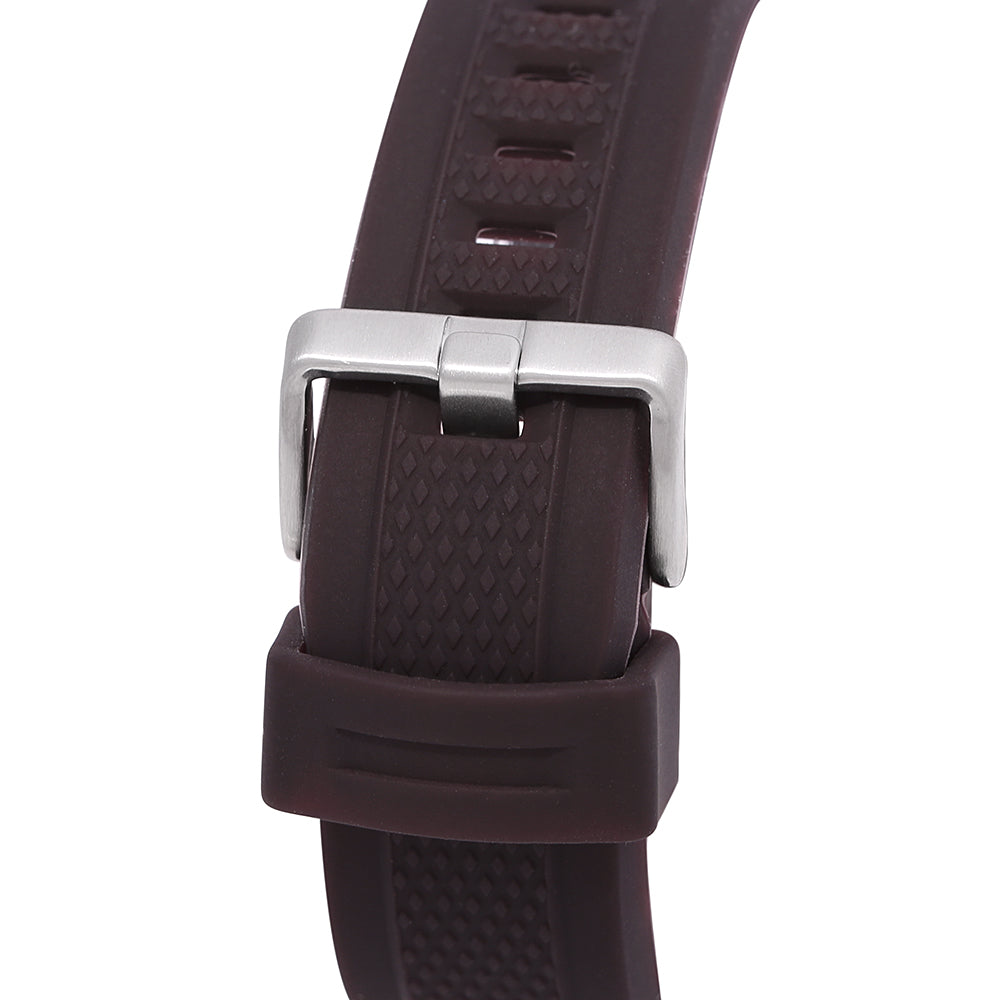 OST - Red Brown Men's Digital Watch