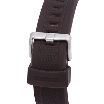 OST - Red Brown Men's Digital Watch