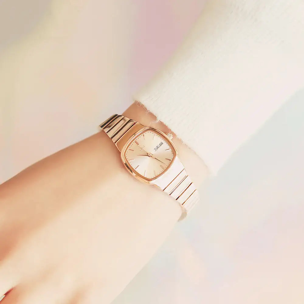 OST - Square Rounded Metal Watch - OST - Watch - Harumio