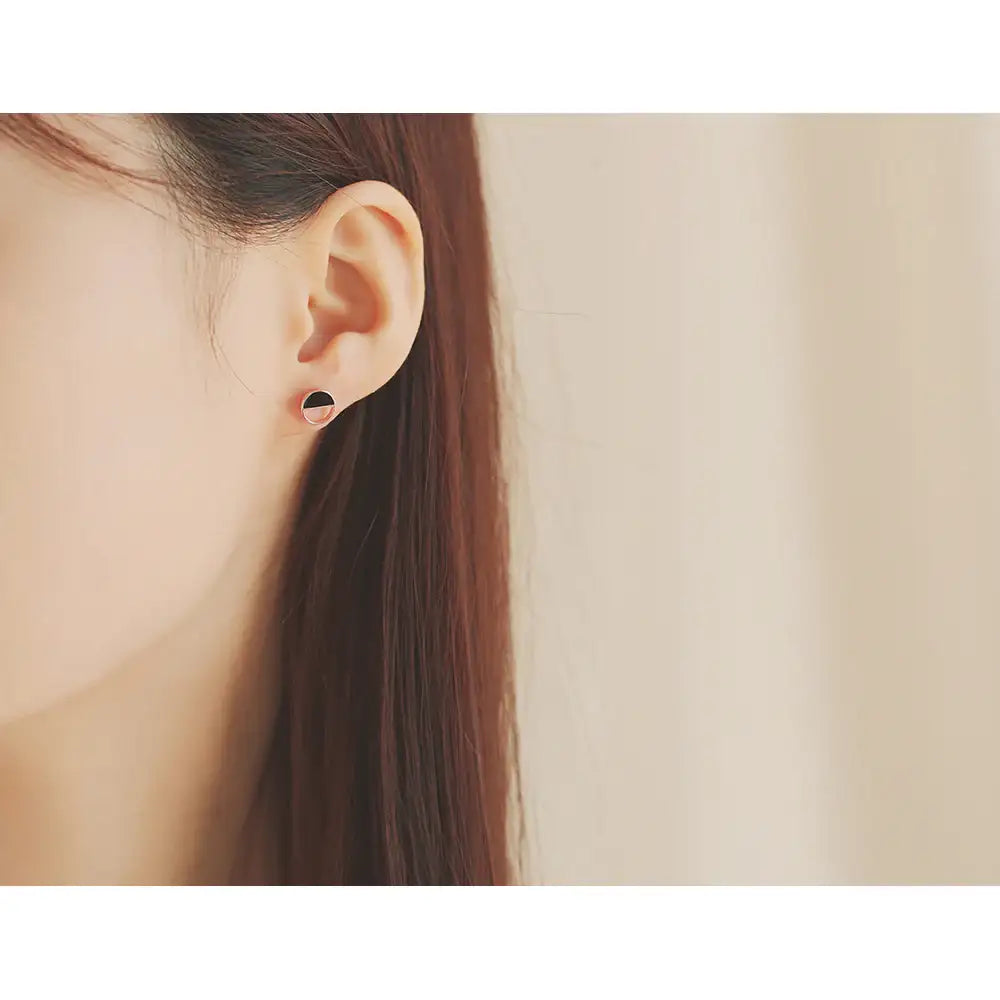 OST - Black Onyx Earrings Set - OST - Jewelry - Harumio