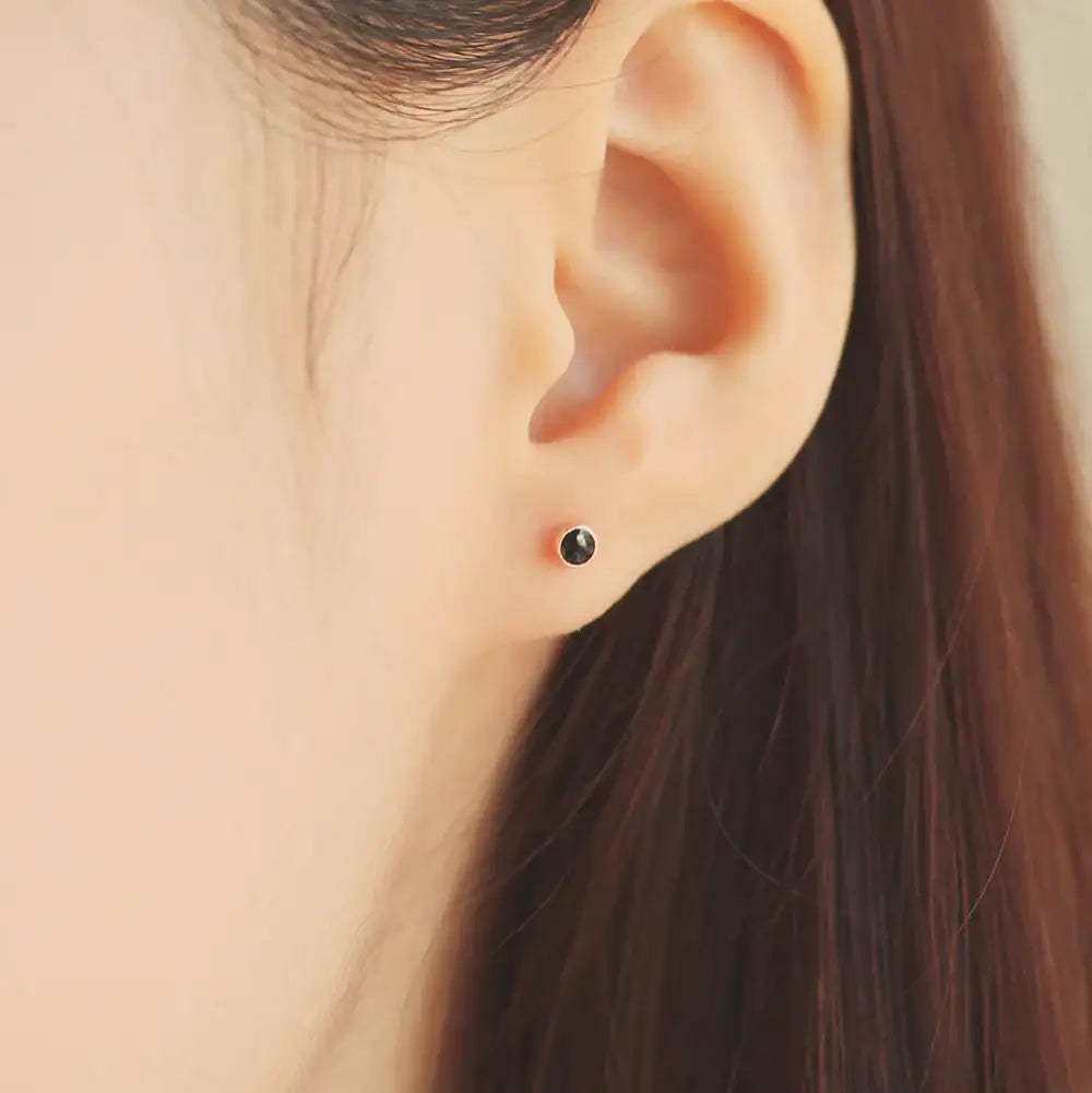 OST - Black Onyx Earrings Set - OST - Jewelry - Harumio