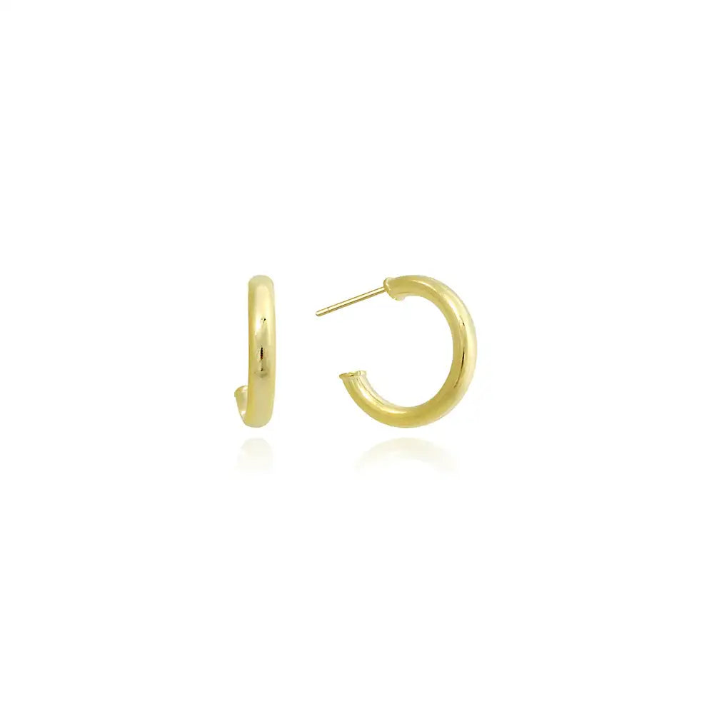 OST - Gold Half Ring Earrings - OST - Jewelry - Harumio