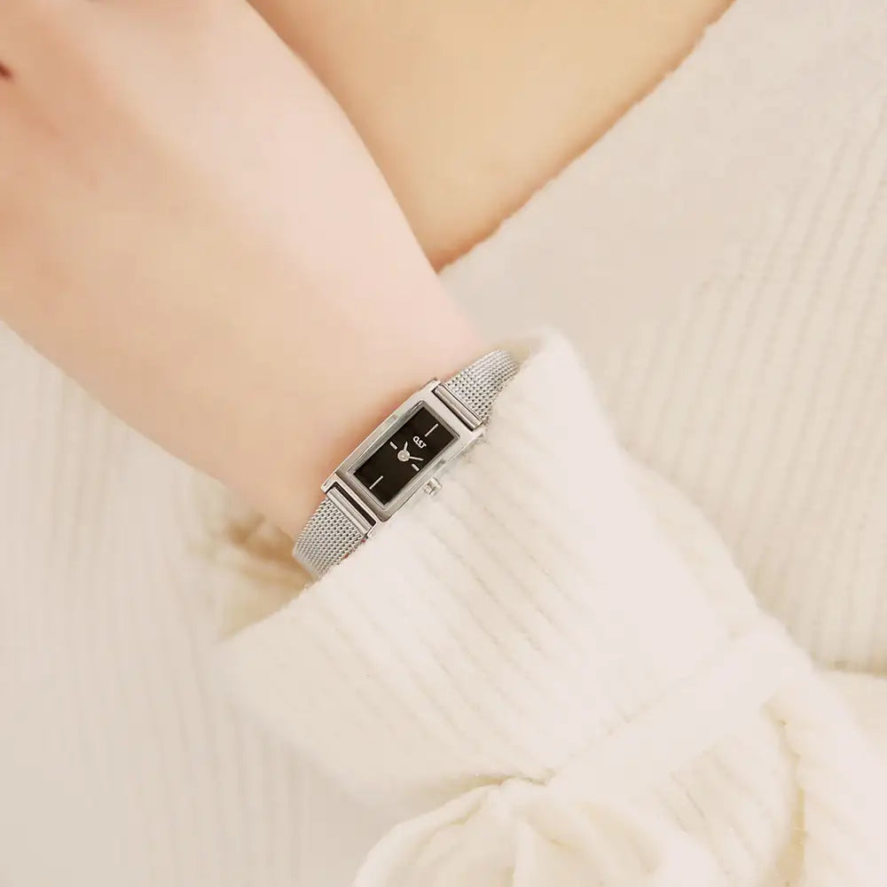 OST - Modern Slim Square Women's Mesh Watch - OST - Watch - Harumio