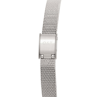OST - Modern Slim Square Women's Mesh Watch