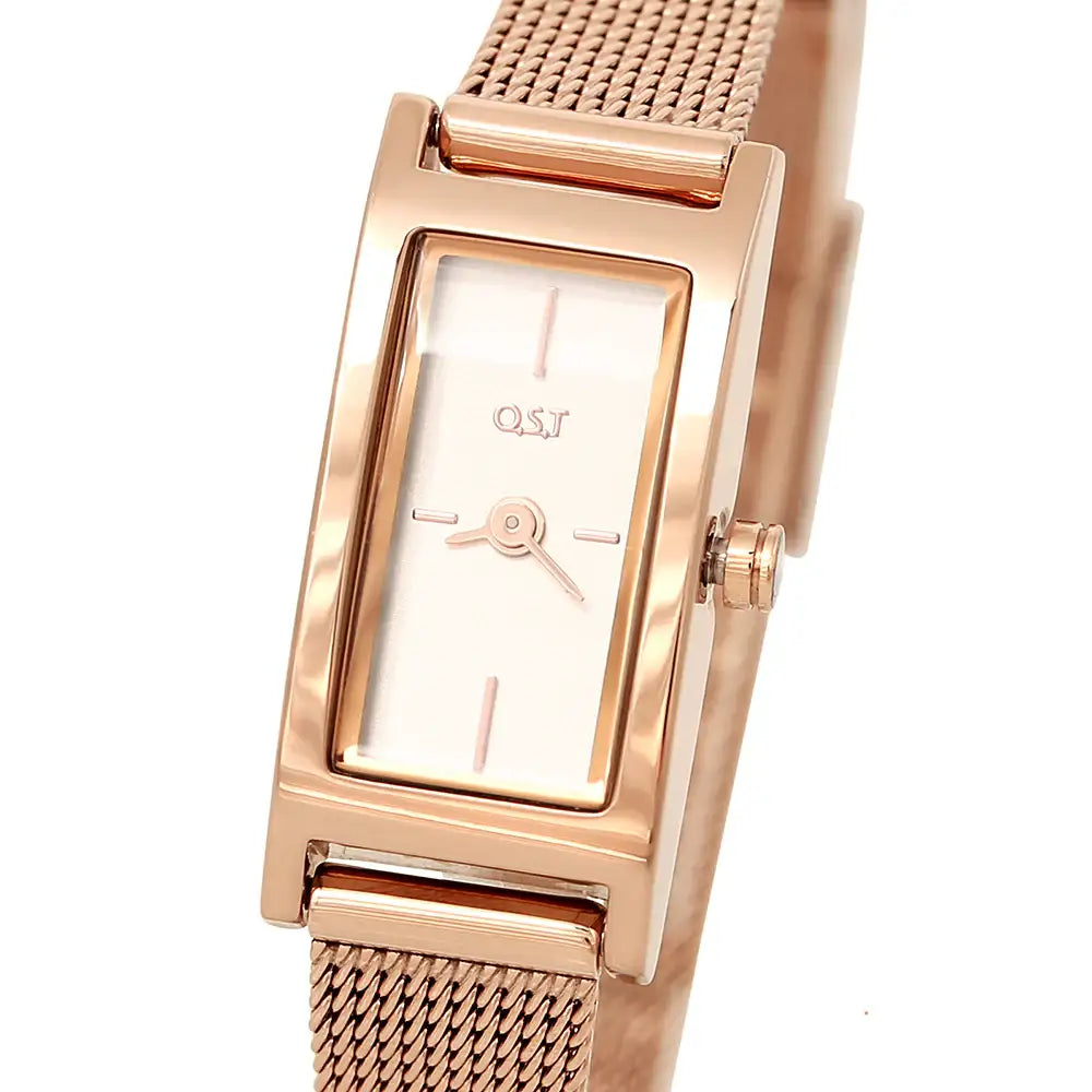 OST - Modern Slim Square Women's Mesh Watch - OST - Watch - Harumio