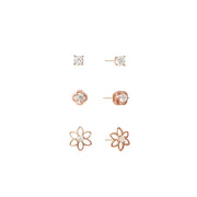 OST - Flower 3-piece Earrings Set - OST - Jewelry - Harumio