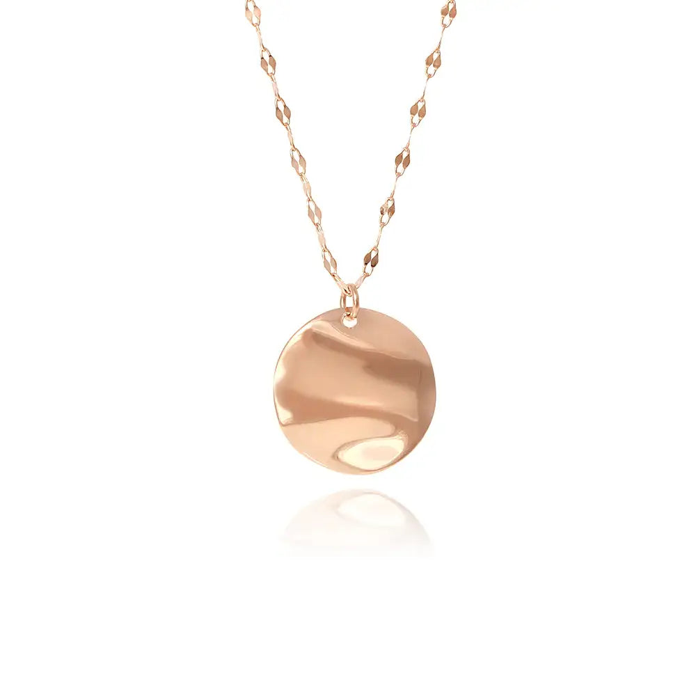 OST - Simple Antique Coin Pendant Necklace - OST - Jewelry - Harumio