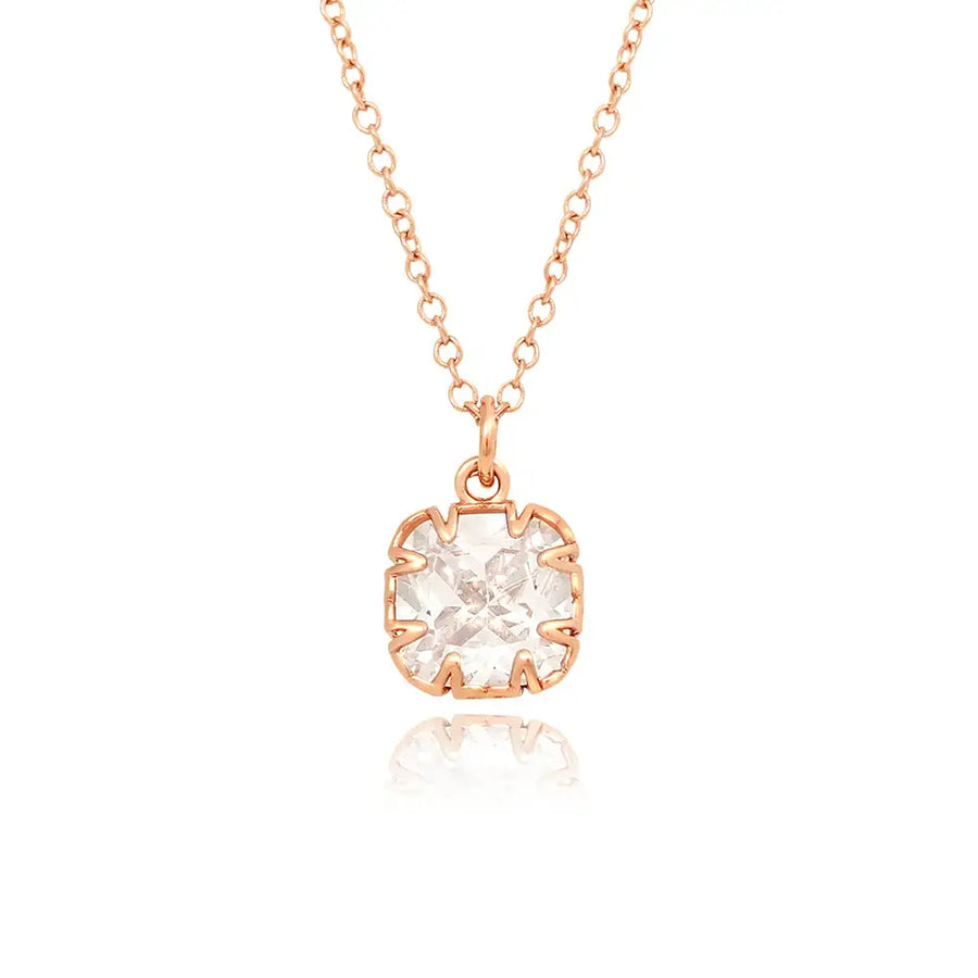 OST - Shiny Round Cubic Necklace - OST - Jewelry - Harumio