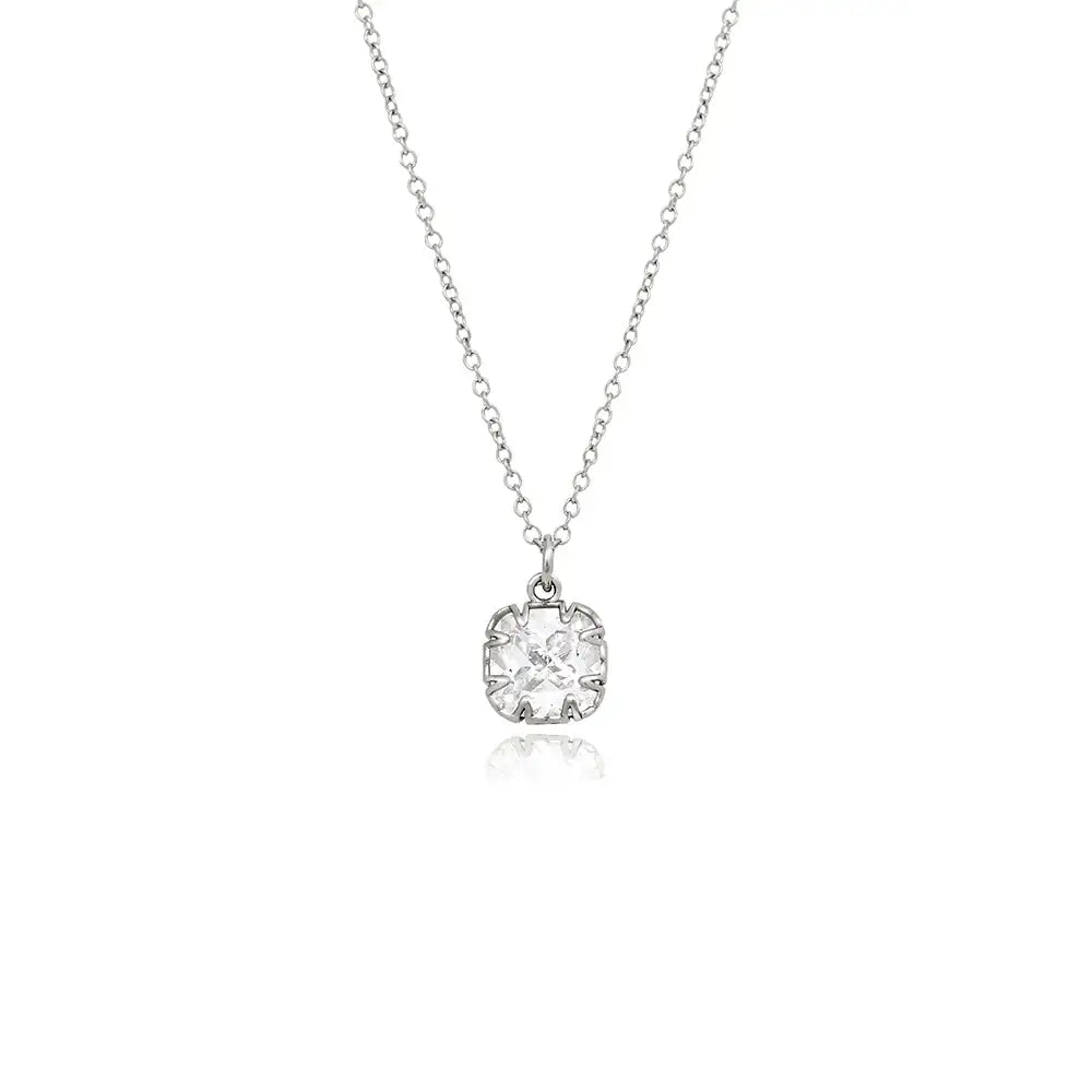 OST - Shiny Round Cubic Necklace - OST - Jewelry - Harumio