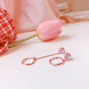OST - Violet Unbald Ring Rose Gold Earrings - OST - Jewelry - Harumio