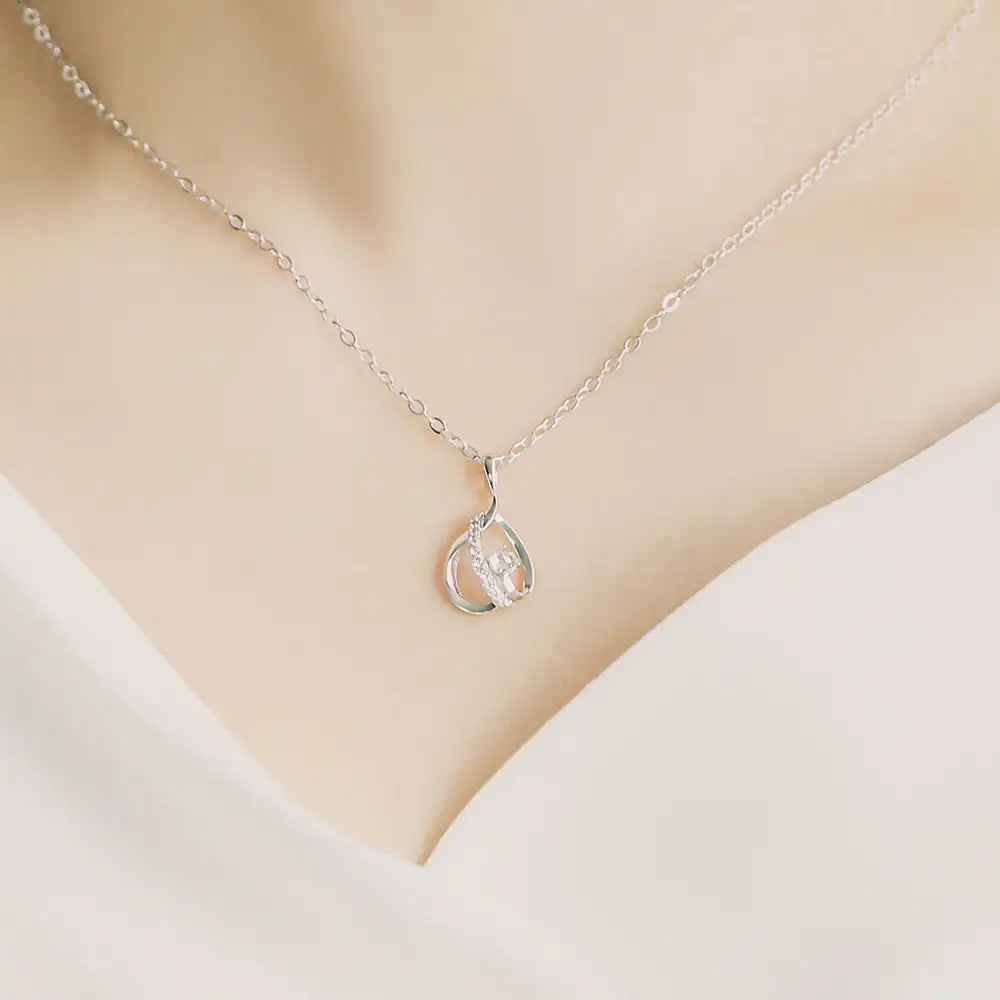 OST - Double Water Drop Necklace - OST - Jewelry - Harumio