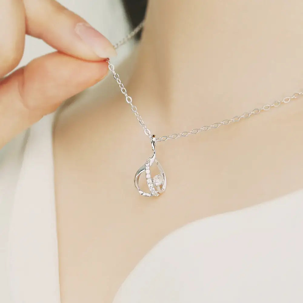 OST - Double Water Drop Necklace - OST - Jewelry - Harumio