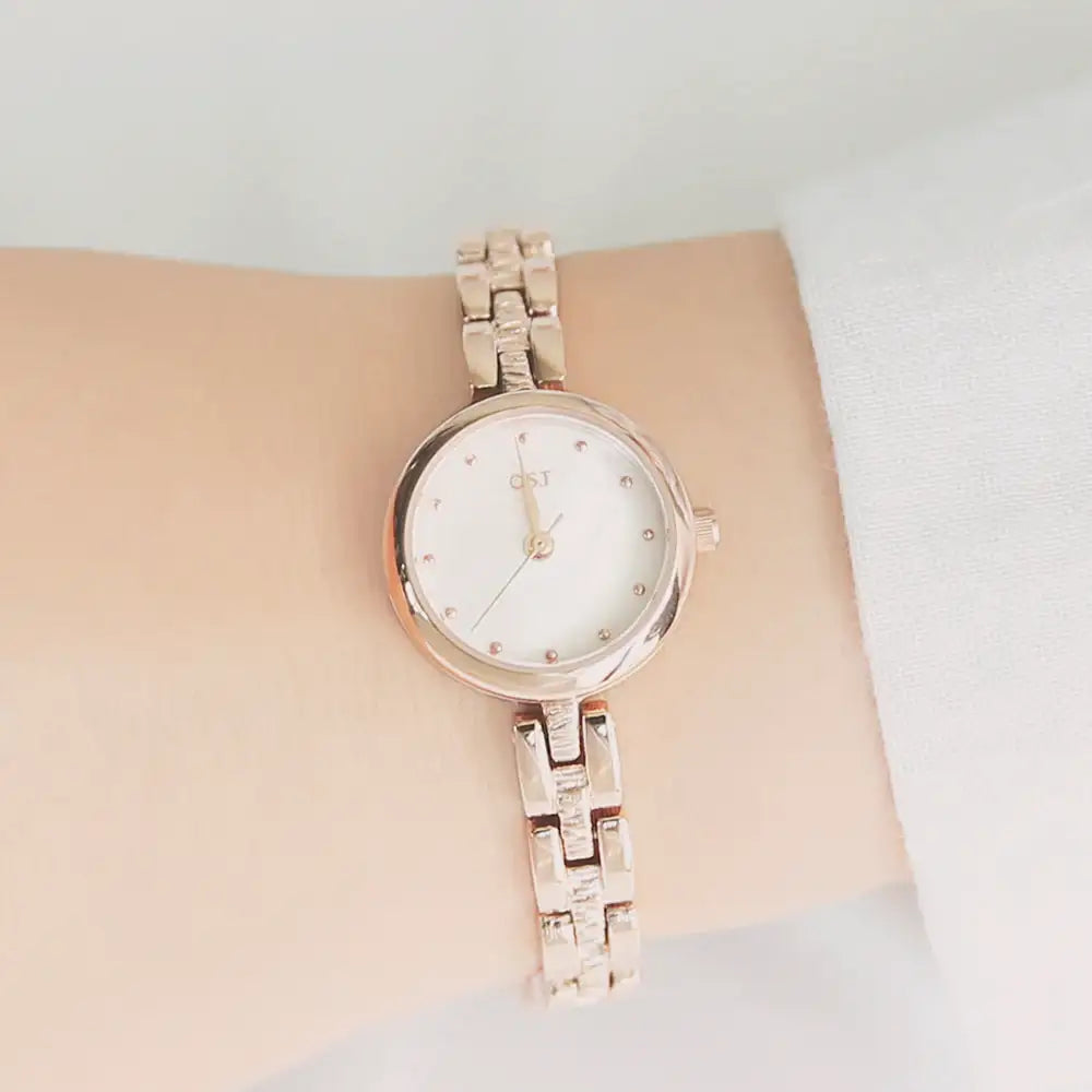 OST - Slimline Rose Gold Women's Metal Watch - OST - Watch - Harumio