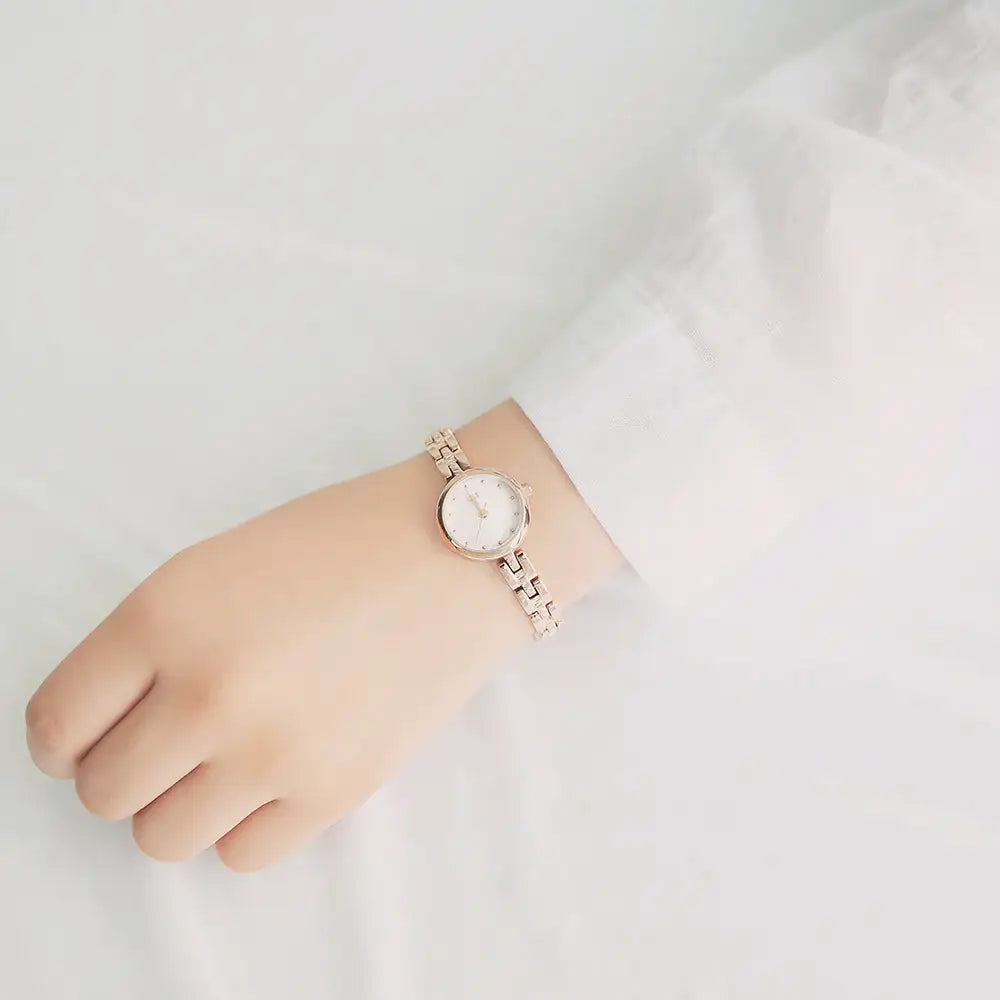 OST - Slimline Rose Gold Women's Metal Watch - OST - Watch - Harumio