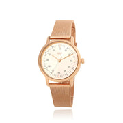 OST - Unisex Index Rose Gold Mesh Watch - OST - Watch - Harumio