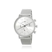 OST - Case Inside Point Silver Men's Mesh Watch - OST - Watch - Harumio