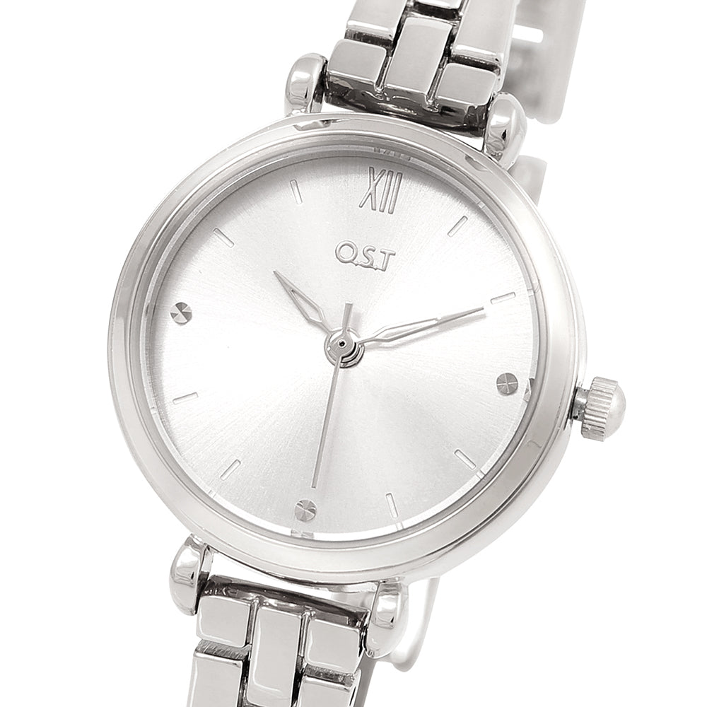 OST - Basic Silver Metal Women's Watch