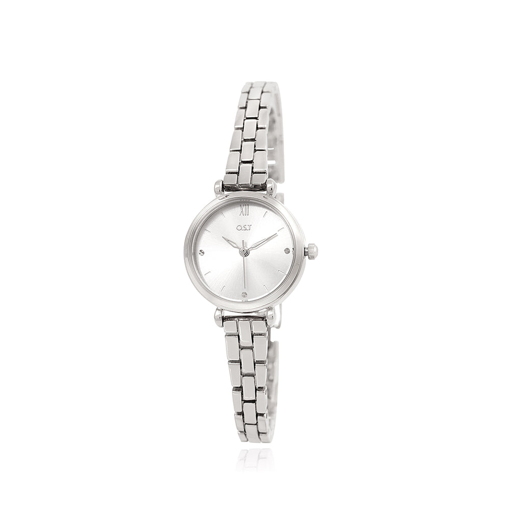 OST - Basic Silver Metal Women's Watch
