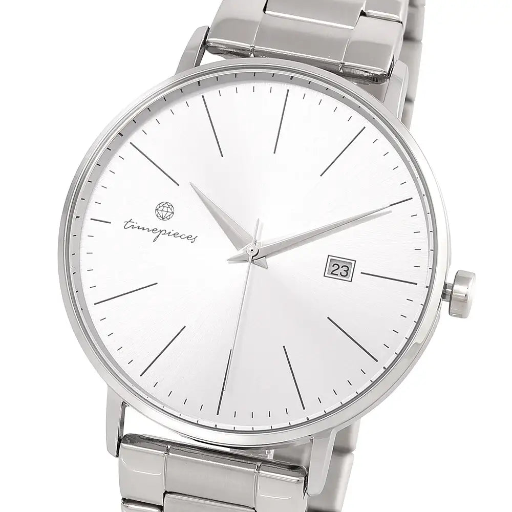OST - Silver Full Color Men's Couple Metal Watch - OST - Watch - Harumio