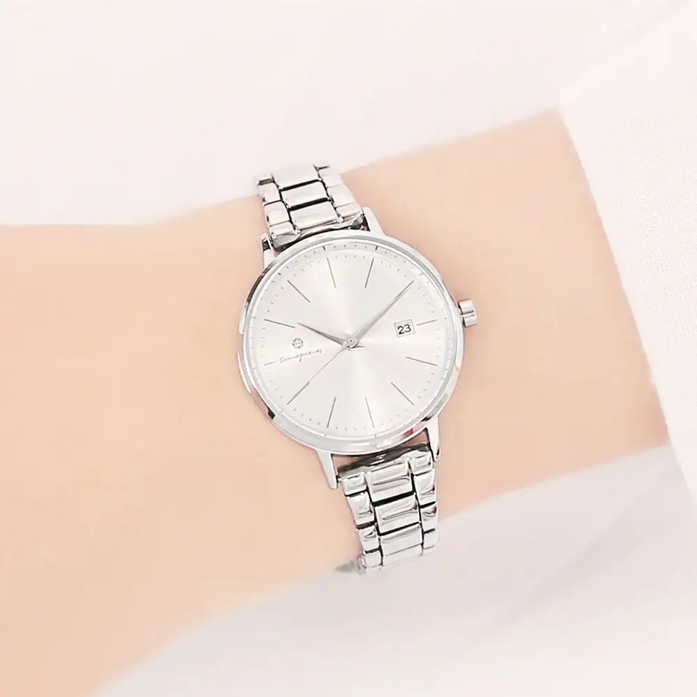 OST - Silver Full Color Women's Couple Metal Watch - OST - Watch - Harumio