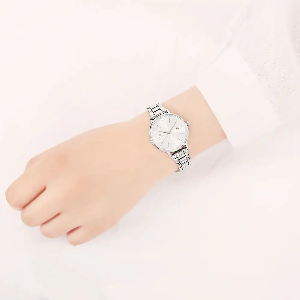 OST - Silver Full Color Women's Couple Metal Watch - OST - Watch - Harumio